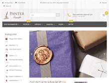 Tablet Screenshot of panterstore.com
